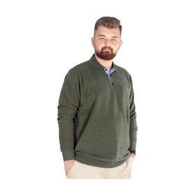 Mode XL 20441 Haki Erkek Sweatshirt
