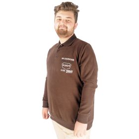 Mode XL 20443 Kahverengi Erkek Sweatshirt