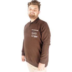 Mode XL 20443 Kahverengi Erkek Sweatshirt