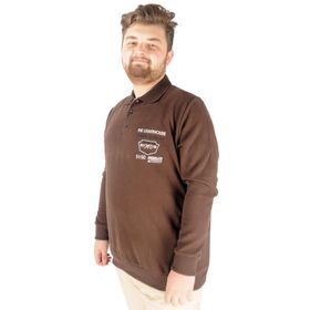 Mode XL 20443 Kahverengi Erkek Sweatshirt