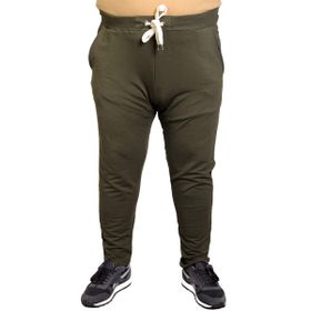 Mode XL 20504 Haki Dar Paça Erkek Eşofman Altı