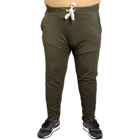 Mode XL 20504 Haki Dar Paça Erkek Eşofman Altı