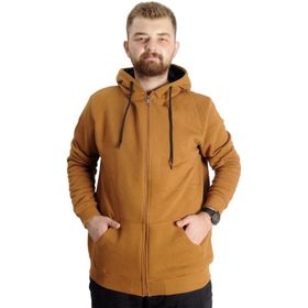Mode XL 20543 Camel Kapüşonlu Erkek Sweatshirt