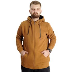 Mode XL 20543 Camel Kapüşonlu Erkek Sweatshirt