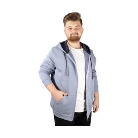 Mode XL 20543 Mavi Kapüşonlu Erkek Sweatshirt
