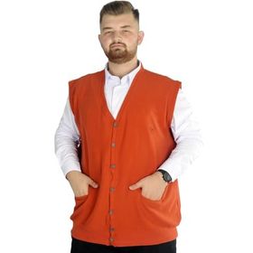 Mode XL 20545 Selanik Oranj Erkek Yelek