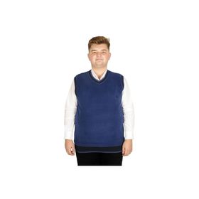 Mode XL 20547 Vanize Selanik İndigo Erkek Süveter
