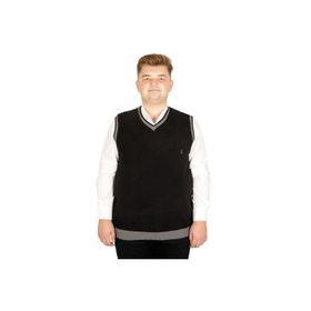 Mode XL 20547 Vanize Selanik Siyah Erkek Süveter