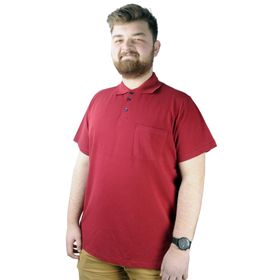Mode XL 20550 Bordo Erkek T-shirt