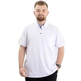 Mode XL 20552 Beyaz Siyah Erkek T-Shirt