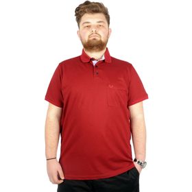 Mode XL 20552 Bordo Erkek T-shirt