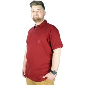 Mode XL 20553 Bordo Erkek T-shirt