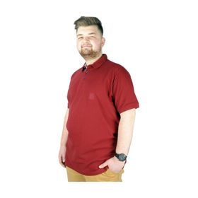 Mode XL 20553 Bordo Erkek T-shirt