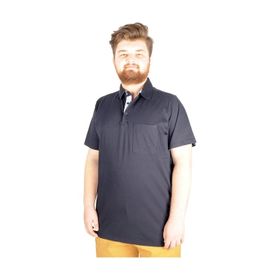 Mode XL 20554 Lycra Pike MD Lacivert Erkek T-shirt