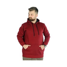 Mode XL 20562 Bordo Erkek Sweatshirt