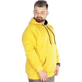 Mode XL 20562 Hardal Erkek Sweatshirt