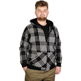 Mode XL 20579 Siyah Kapüşonlu Erkek Sweatshirt