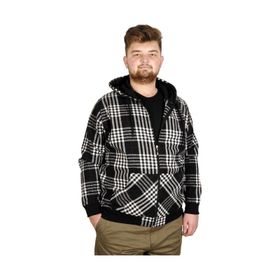 Mode XL 20579 Siyah Kapüşonlu Erkek Sweatshirt