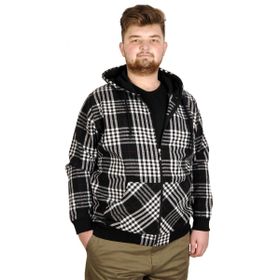 Mode XL 20579 Siyah Kapüşonlu Erkek Sweatshirt