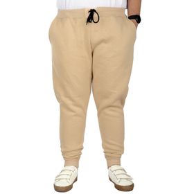 Mode XL 20583 Bej 3 İplik Erkek Eşofman Altı
