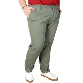 Mode XL 20850 Milano Yeşil Keten Erkek Pantolon
