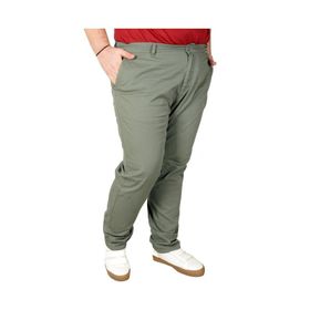 Mode XL 20850 Milano Yeşil Keten Erkek Pantolon