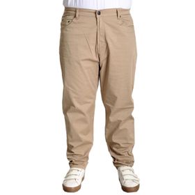 Mode XL 20902 Milano Classic Bej Keten Erkek Pantolon