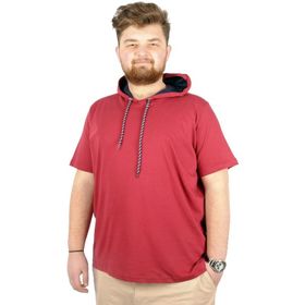 Mode XL 21115 Bordo Erkek T-shirt
