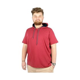 Mode XL 21115 Bordo Erkek T-shirt