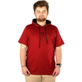 Mode XL 21118 Bordo Erkek T-shirt