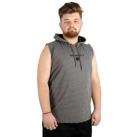 Mode XL 21126 So What Antramelanj Kapüşonlu Erkek T-Shirt