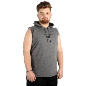 Mode XL 21126 So What Antramelanj Kapüşonlu Erkek T-Shirt