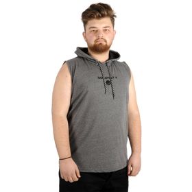 Mode XL 21126 So What Antramelanj Kapüşonlu Erkek T-Shirt