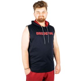 Mode XL 21127 Redefine Lacivert Kapüşonlu Erkek T-Shirt