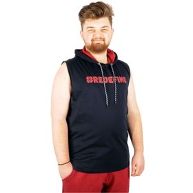 Mode XL 21127 Redefine Lacivert Kapüşonlu Erkek T-Shirt