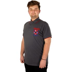 Mode XL 21331 Füme Polo Erkek T-shirt