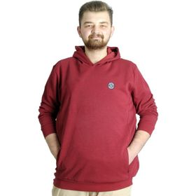 Mode XL 21500 Bordo Erkek Sweatshirt