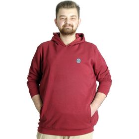 Mode XL 21500 Bordo Erkek Sweatshirt