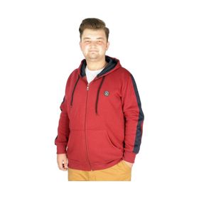 Mode XL 21503 Bordo Erkek Sweatshirt