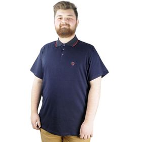 Mode XL 21554 Lacivert Polo Erkek T-shirt