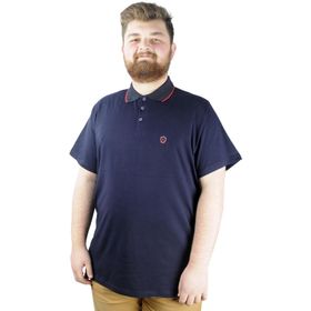 Mode XL 21554 Lacivert Polo Erkek T-shirt