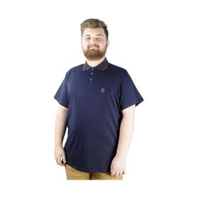 Mode XL 21554 Lacivert Polo Erkek T-shirt