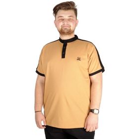 Mode XL 21556 Hardal Erkek T-shirt