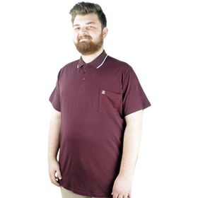 Mode XL 21558 Mürdüm Polo Erkek T-shirt