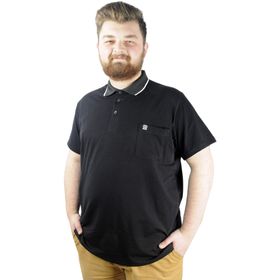 Mode XL 21558 Siyah Polo Erkek T-shirt