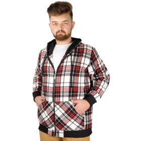 Mode XL 21570 Bordo Erkek Sweatshirt
