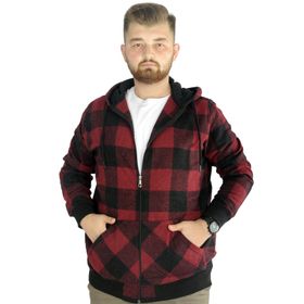 Mode XL 21574 Vişne Erkek Sweatshirt