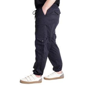 Mode XL 21911 Valencia Lacivert Keten Kargo Erkek Pantolon