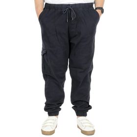 Mode XL 21927 Lacivert Doğa Gabardin Kargo Jogger Erkek Pantolon