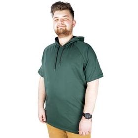 Mode XL 22117 Nefti Kapüşonlu Erkek T-shirt